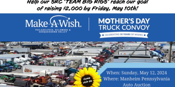 Make A Wish Mother’s Day Truck Convoy